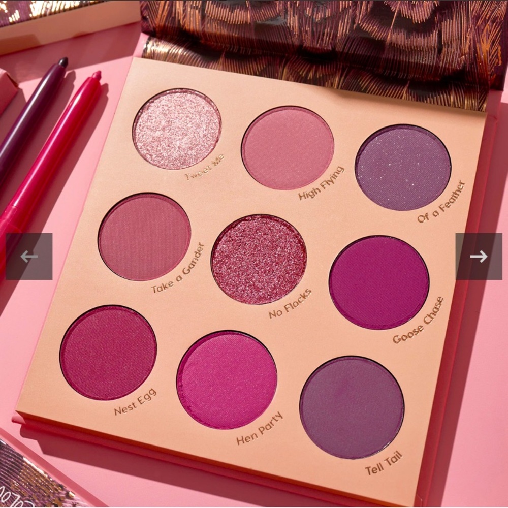 Colourpop Fine Feathered Eyeshadow Palette